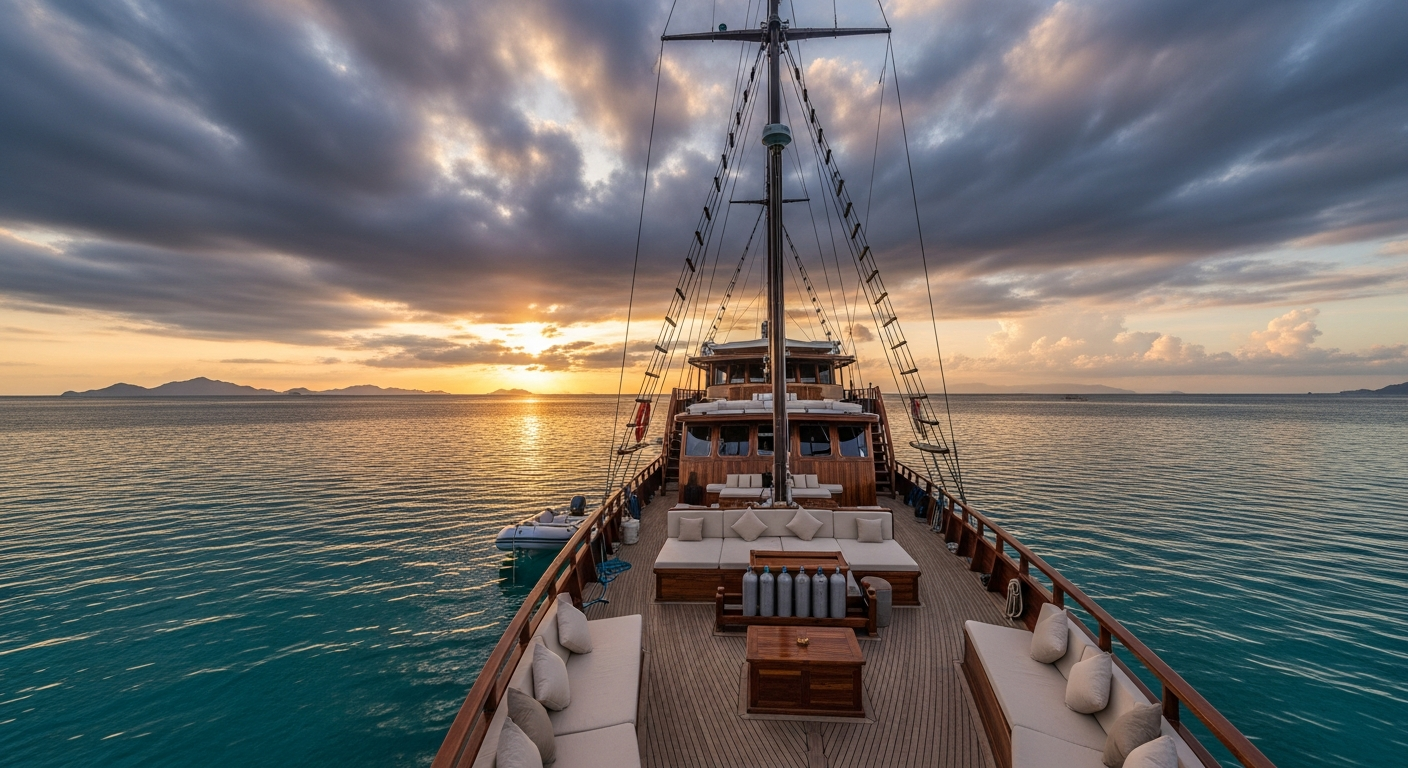 best komodo liveaboard editorial photo by Juara Holding